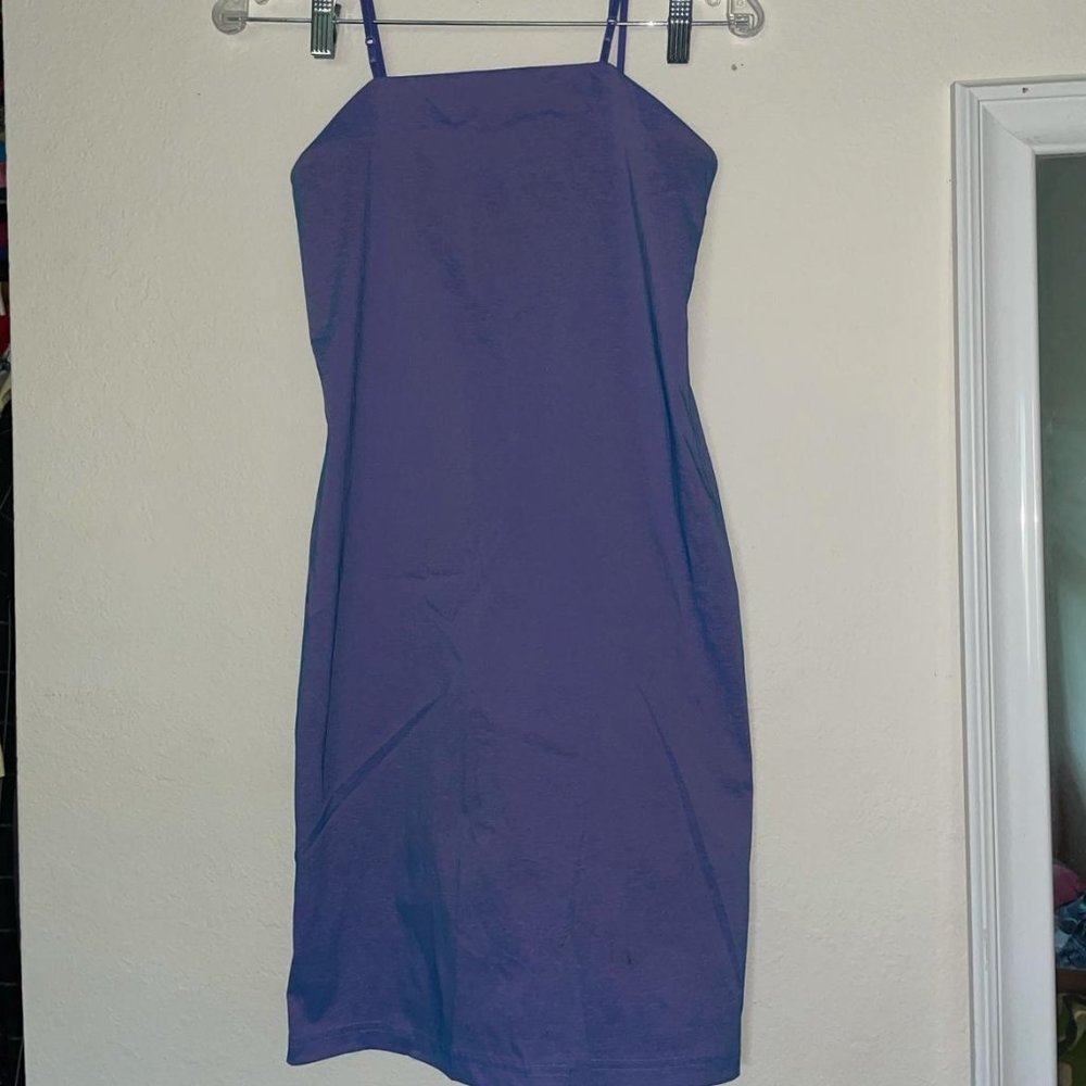 Purple Dress with adjustable straps